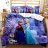 Cartoon Frozen Elsa Anna Bedding Set Quilt Cover Without Filler