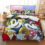 Cartoon Mickey Mouse Bedding Set Quilt Cover Without Filler