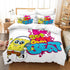 Cartoon SpongeBob SquarePants Bedding Sets Quilt Cover Without Filler