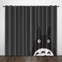 Cartoon Tonari no Totoro Curtains Pattern Blackout Window Drapes