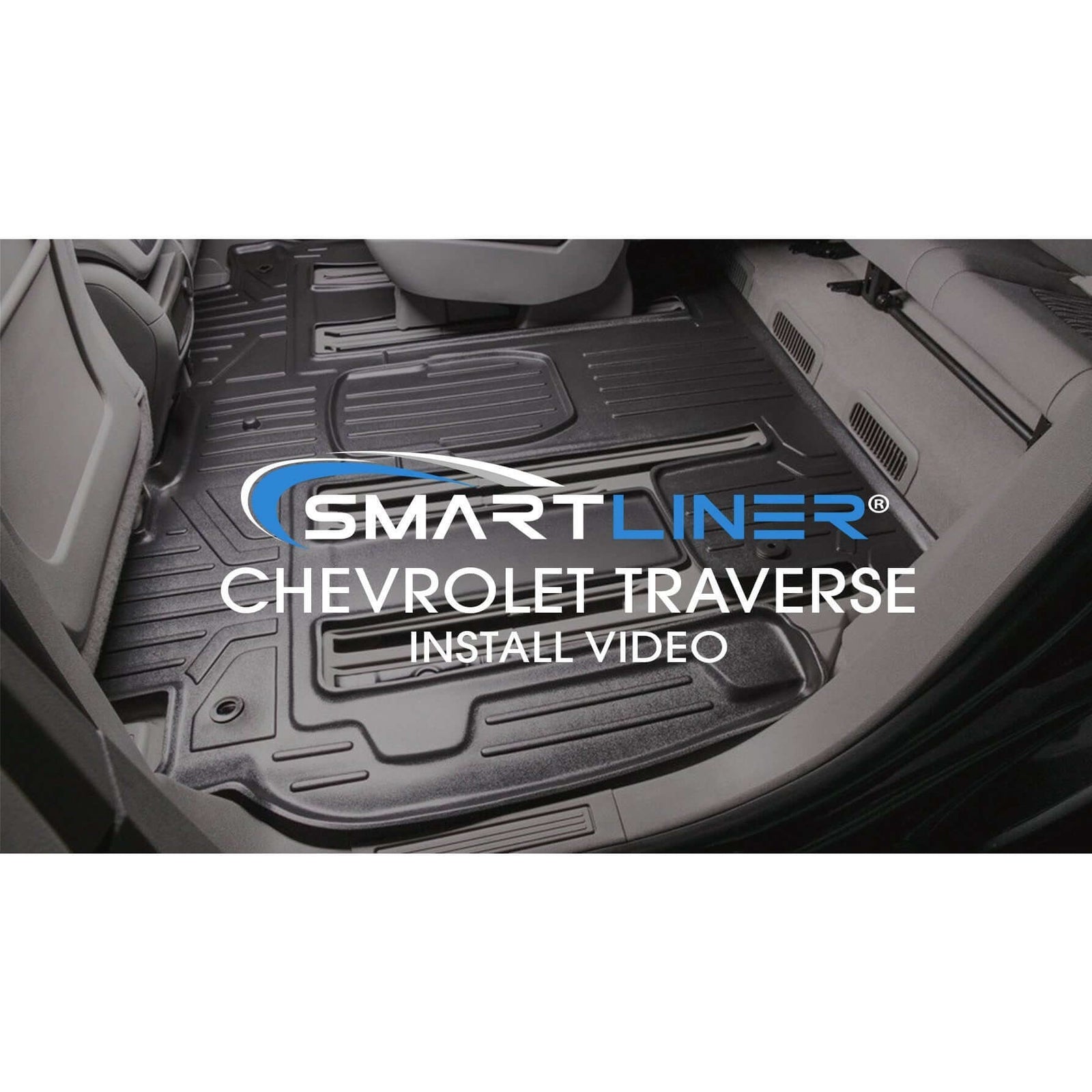 SMARTLINER Custom Fit Floor Liners For 2024-2026 GMC Acadia/Chevrolet Traverse/Buick Enclave with 2nd Row Bucket Seats