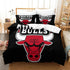 Chicago Bulls Bedding Set Duvet Cover Without Filler