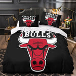Chicago Bulls Bedding Set Duvet Cover Without Filler