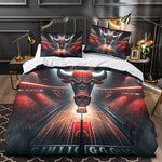 Chicago Bulls Bedding Set Duvet Cover Without Filler