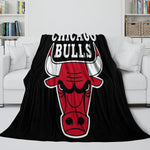 Chicago Bulls Blanket Flannel Fleece Throw Room Decoration