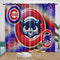 Chicago Cubs Curtains Blackout Window Drapes Room Decoration