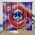 Chicago Cubs Curtains Blackout Window Drapes Room Decoration