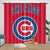 Chicago Cubs Curtains Blackout Window Drapes Room Decoration