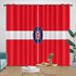 Chicago Fire Soccer Club Curtains Blackout Window Drapes Room Decoration