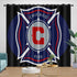 Chicago Fire Soccer Club Curtains Blackout Window Drapes Room Decoration