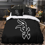 Chicago White Sox Bedding Set Quilt Cover Without Filler