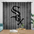 Chicago White Sox Curtains Blackout Window Drapes Room Decoration