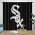 Chicago White Sox Curtains Blackout Window Drapes Room Decoration