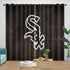 Chicago White Sox Curtains Blackout Window Drapes Room Decoration