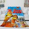 Chicken Run Blanket Flannel Throw Room Decoration