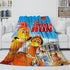 Chicken Run Blanket Flannel Throw Room Decoration
