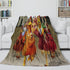 Chicken Run Blanket Flannel Throw Room Decoration