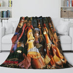 Chicken Run Blanket Flannel Throw Room Decoration