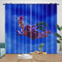 Chicken Run Curtains Pattern Blackout Window Drapes