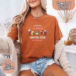 Christmas Movie Comfort Colors Shirt Hallmark Watching Tee