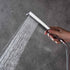 Chrome 3-Way Digital Shower System with 12" or 16" Rain Head: LED Options