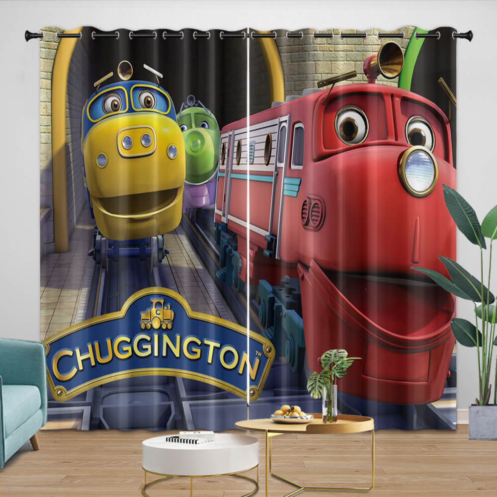 Chuggington Curtains Blackout Window Drapes