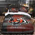 Cincinnati Bengals Bedding Set Duvet Cover Without Filler