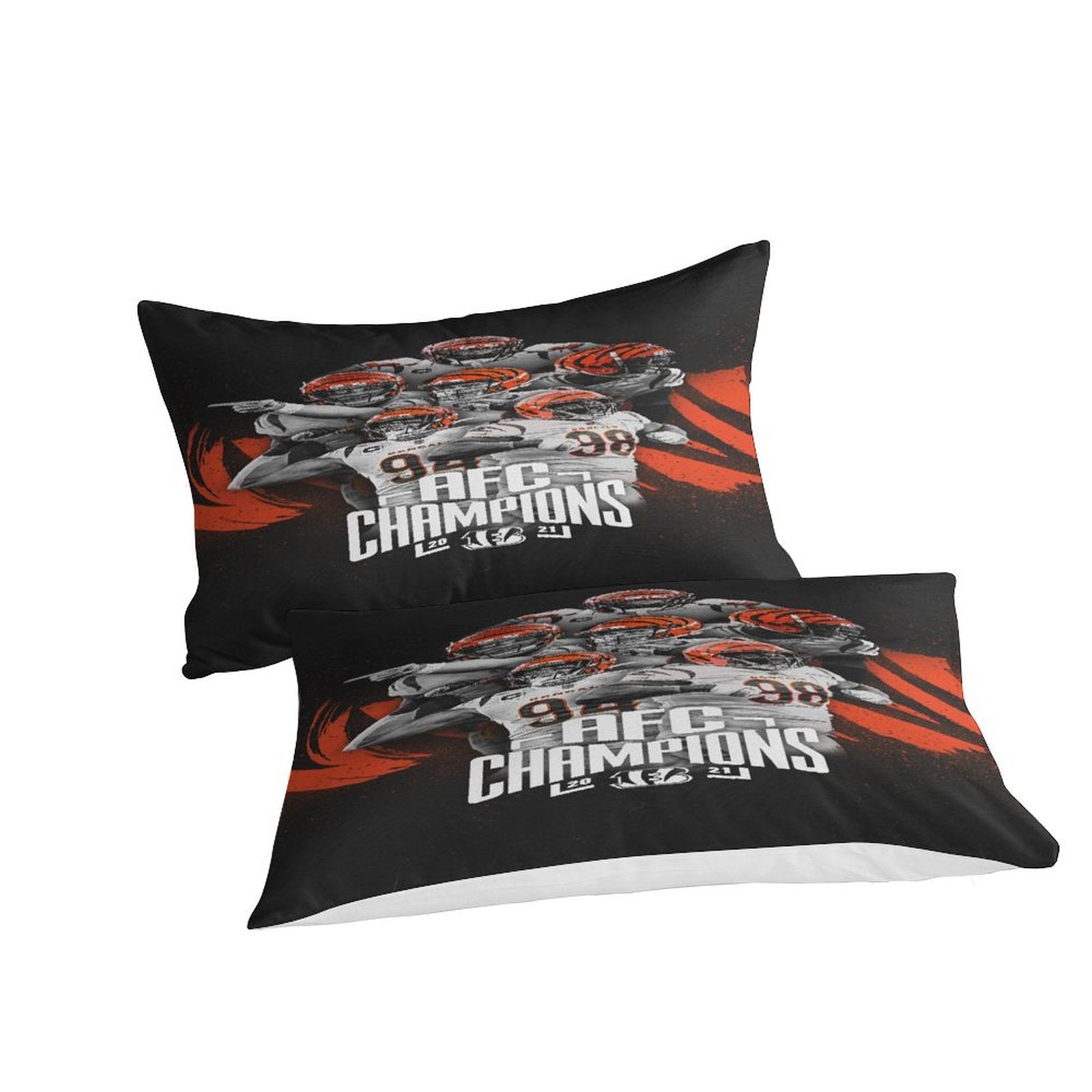 Cincinnati Bengals Bedding Set Duvet Cover Without Filler