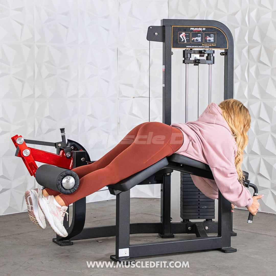 Classic V2 Selectorized Prone Leg Curl – Commercial Gym Machine