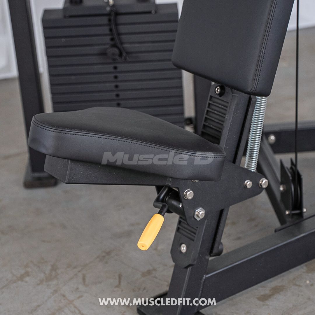 Classic V2 Selectorized Shoulder Press – Commercial Grade by Muscle D Fitness