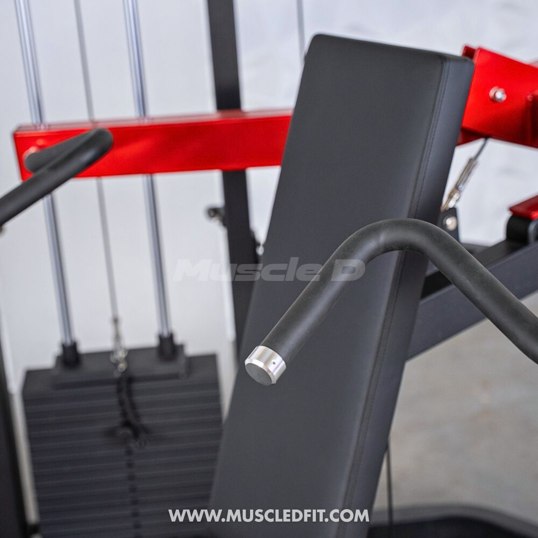 Classic V2 Selectorized Shoulder Press – Commercial Grade by Muscle D Fitness