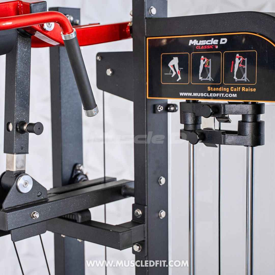 Classic V2 Selectorized Standing Calf Raise Machine – Muscle D Fitness
