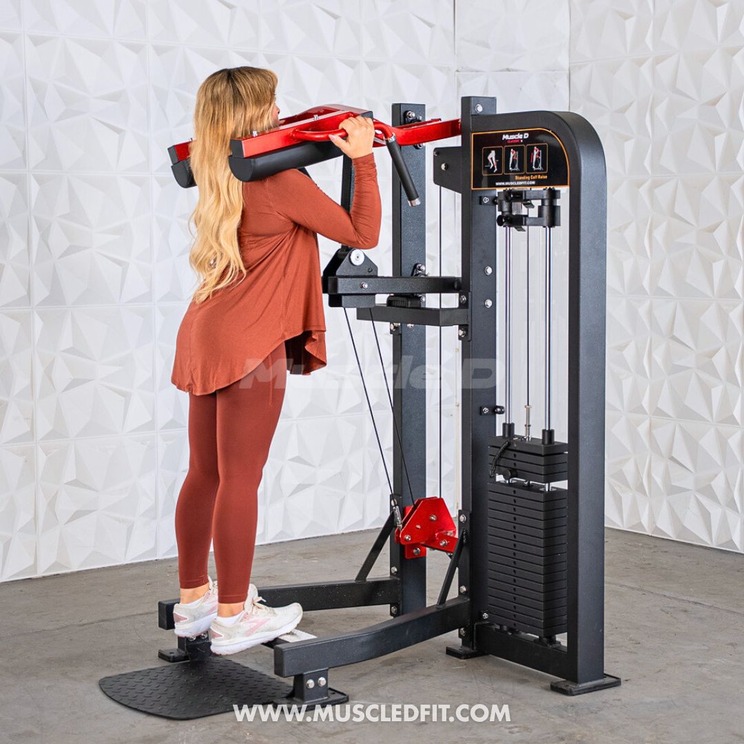 Classic V2 Selectorized Standing Calf Raise Machine – Muscle D Fitness