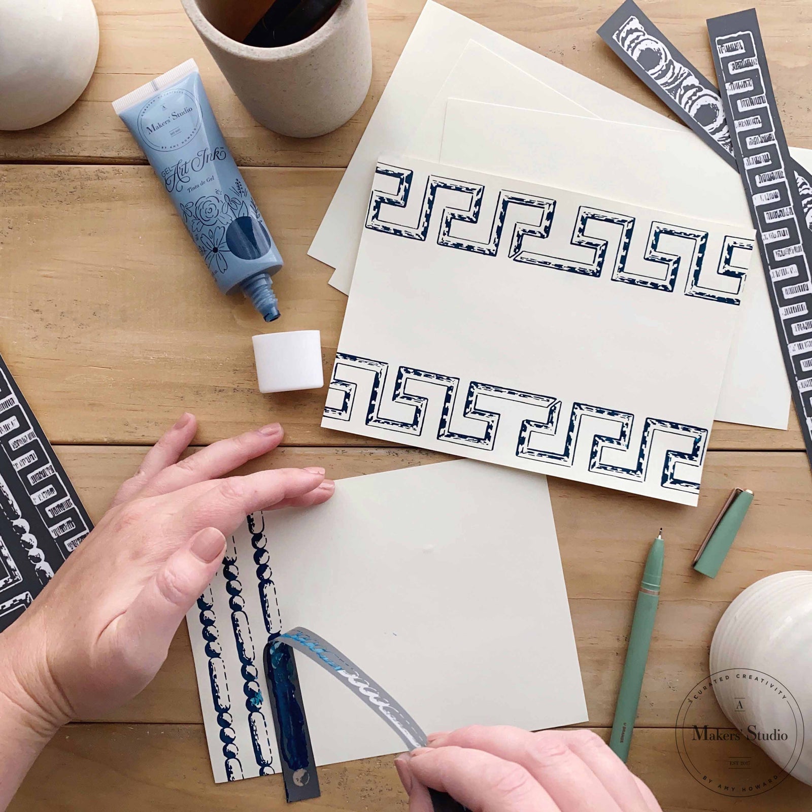 Classic Borders - Mesh Stencil 18x12