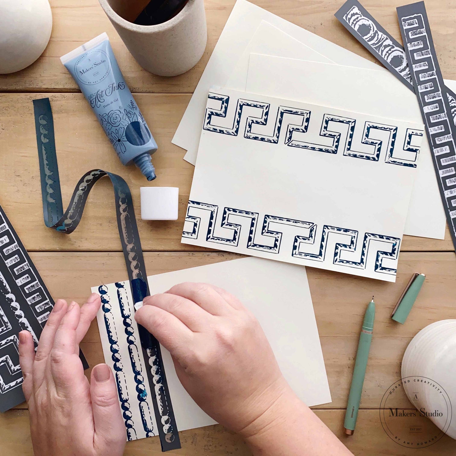 Classic Borders - Mesh Stencil 18x12