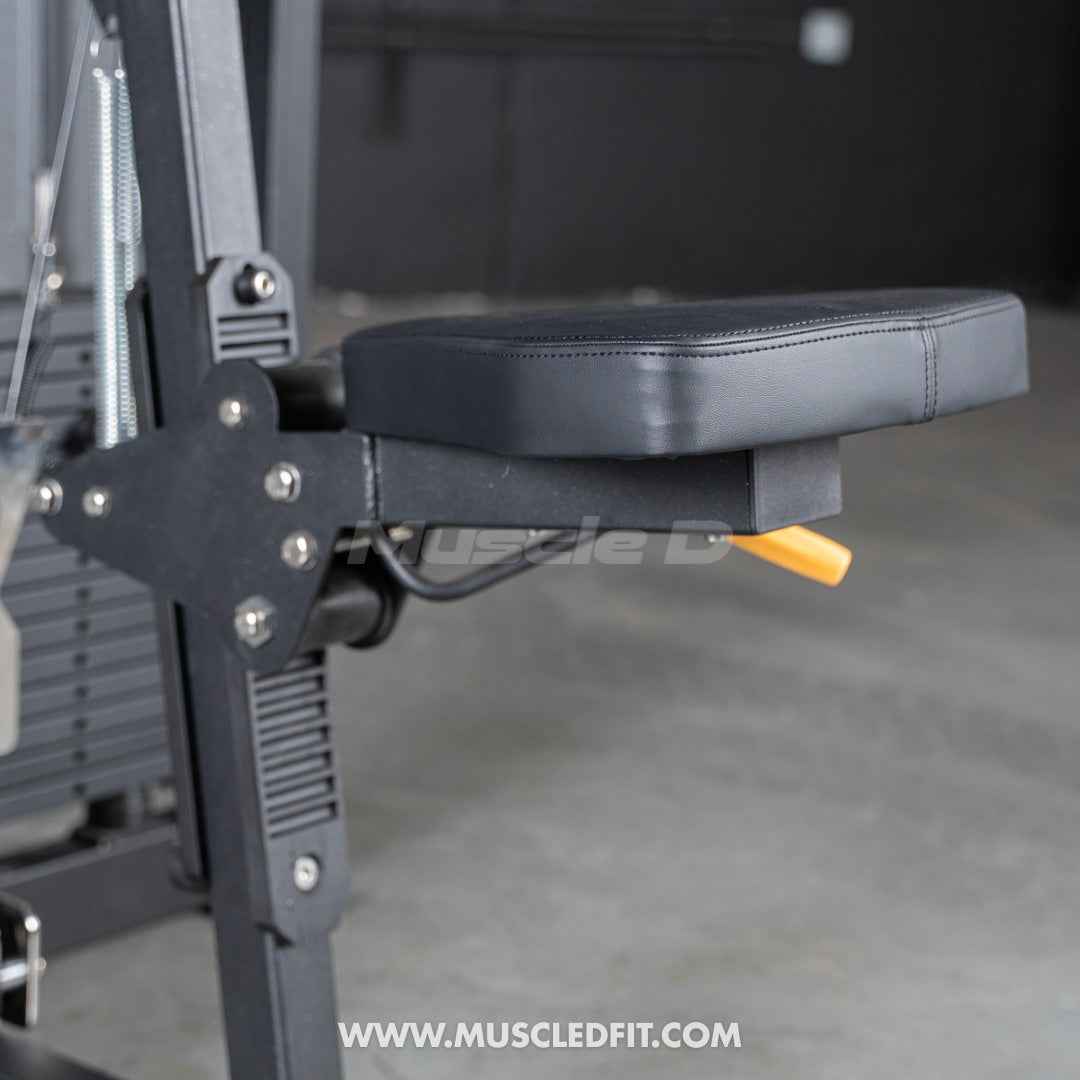 Classic V2 Selectorized Lateral Raise Machine – Commercial Shoulder Isolation | Muscle D