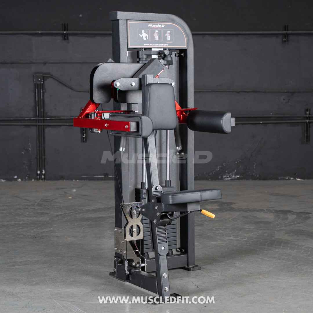 Classic V2 Selectorized Lateral Raise Machine – Commercial Shoulder Isolation | Muscle D