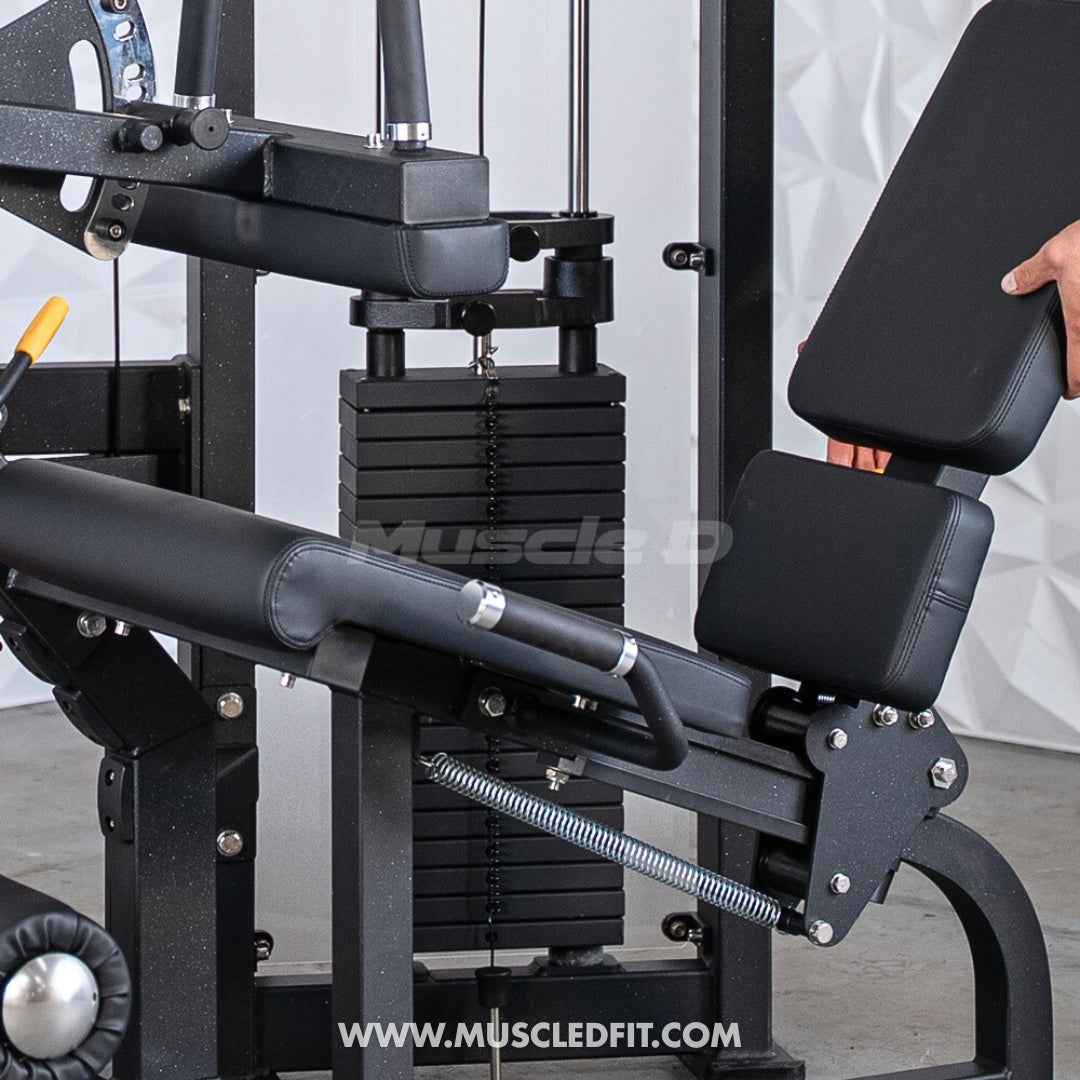 Classic V2 Selectorized Seated Leg Curl Machine – Muscle D Fitness