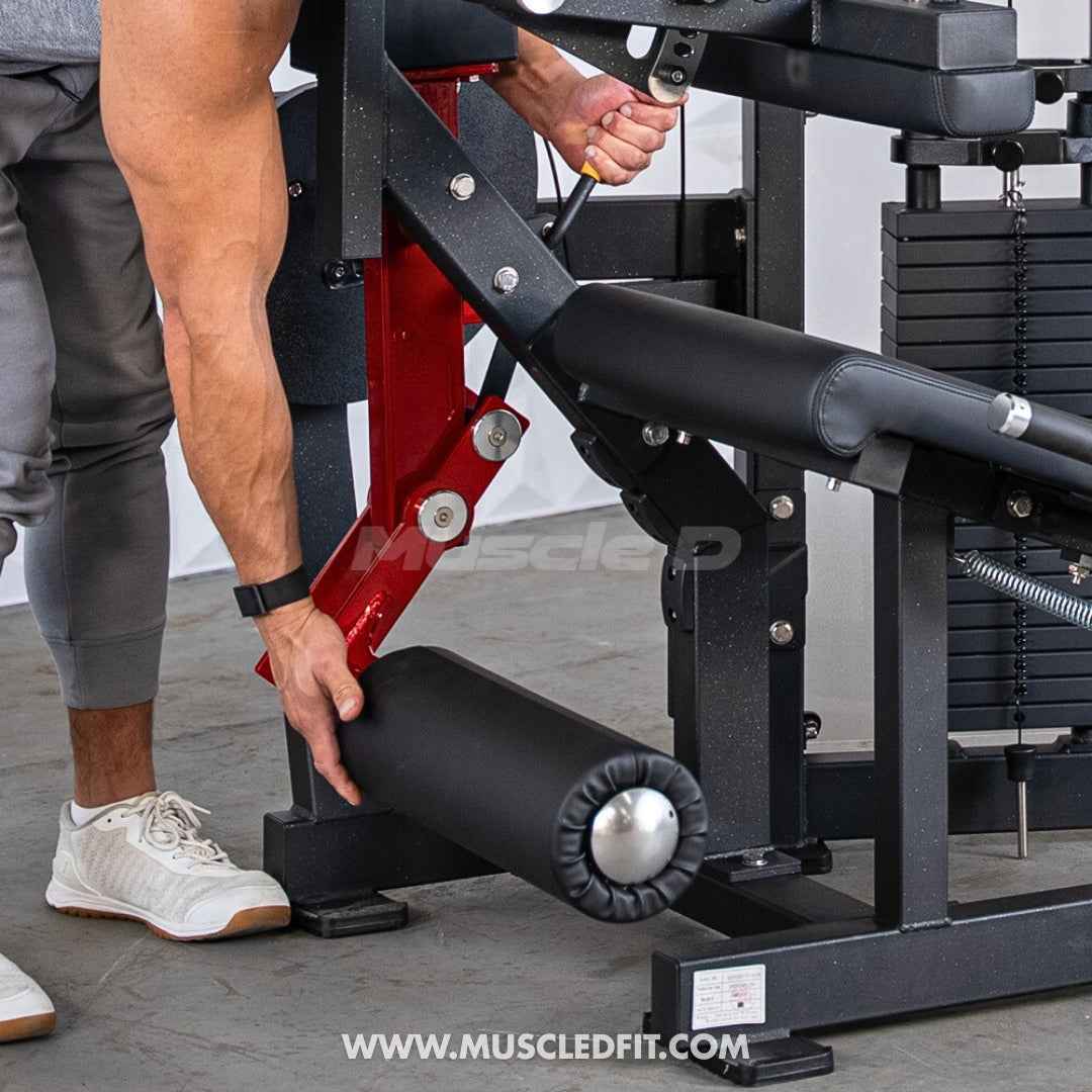 Classic V2 Selectorized Seated Leg Curl Machine – Muscle D Fitness