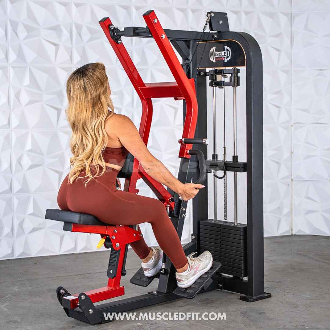 Classic V2 Selectorized Seated Row Machine – Commercial Grade, Multi-Grip
