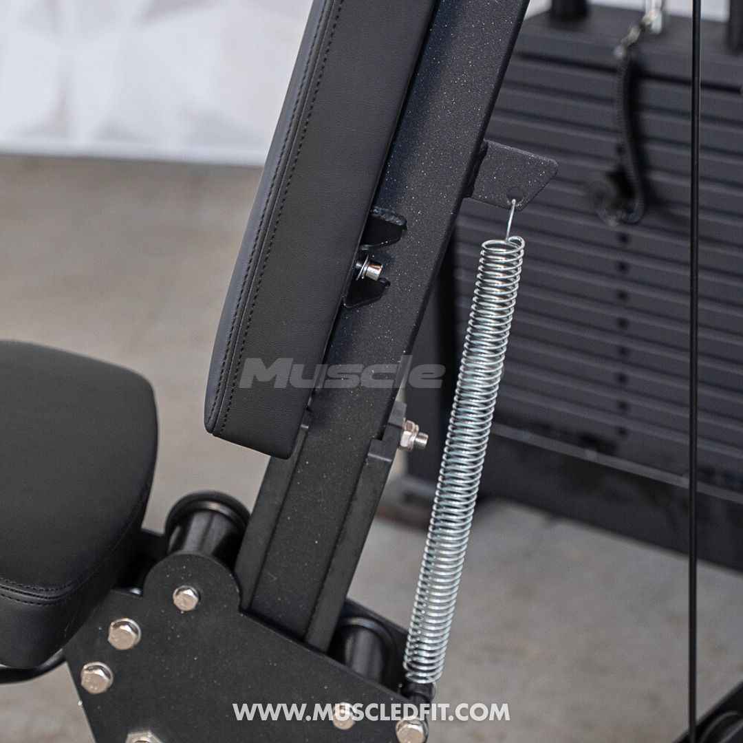 Classic V2 Selectorized Shoulder Press – Commercial Grade by Muscle D Fitness