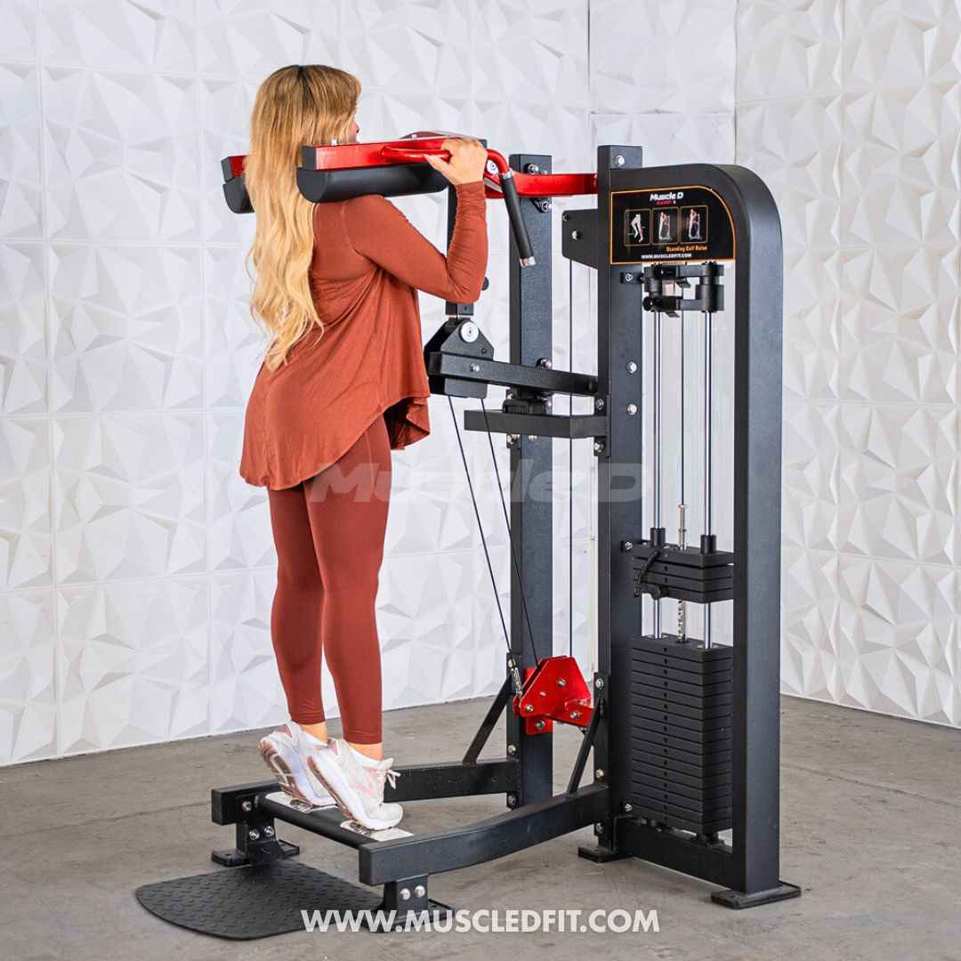 Classic V2 Selectorized Standing Calf Raise Machine – Muscle D Fitness
