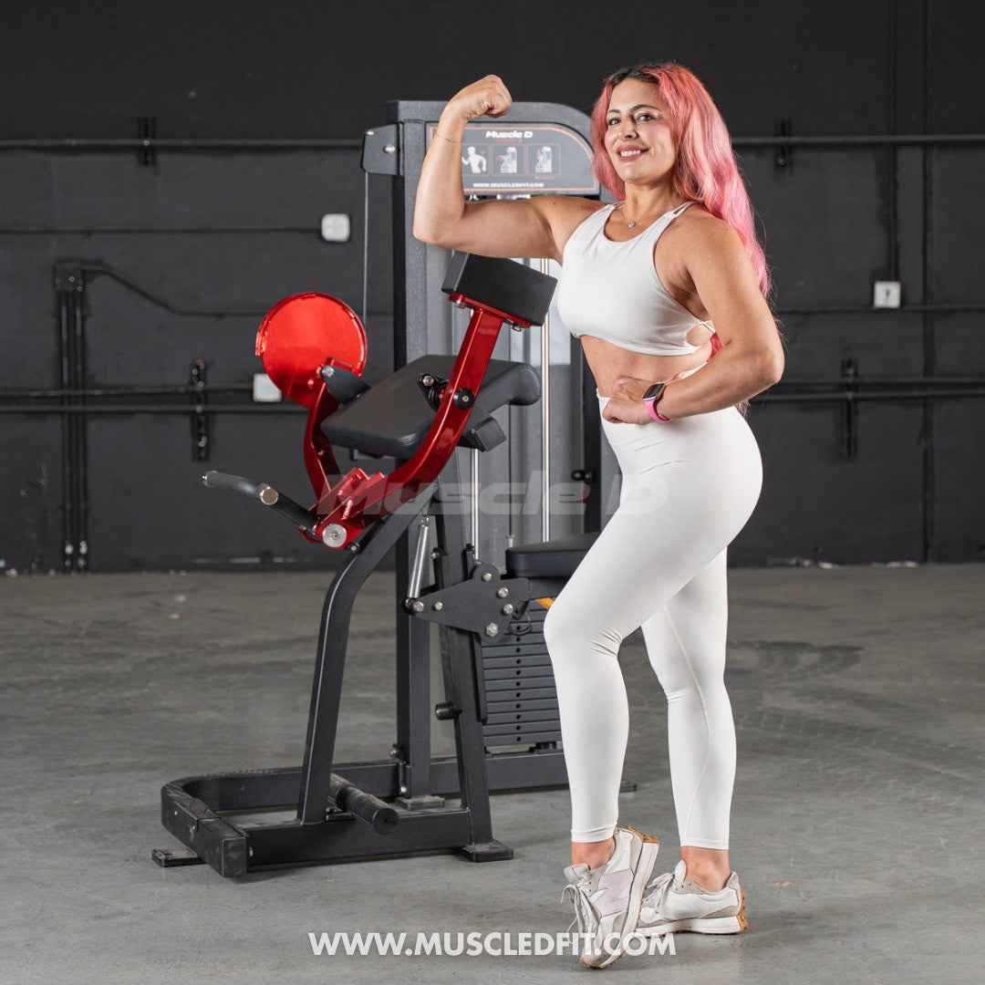 Classic V2 Selectorized Biceps Curl | Muscle D Fitness | 150lb Stack