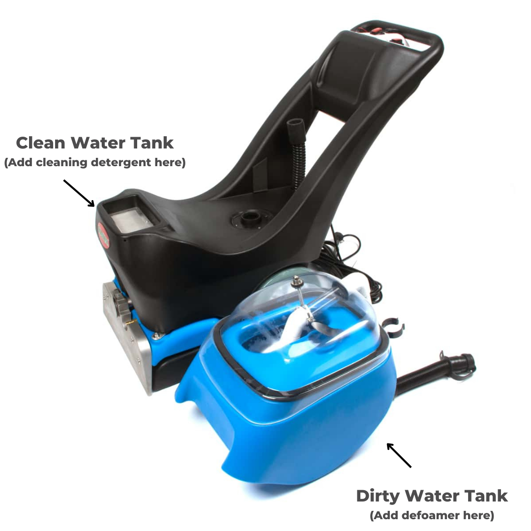 SM350 Commercial Carpet Extractor & Spotter, 13.8