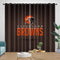 Cleveland Browns Curtains Blackout Window Drapes Room Decoration