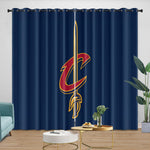 Cleveland Cavaliers Curtains Blackout Window Drapes Room Decoration