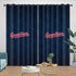 Cleveland Guardians Curtains Blackout Window Drapes Room Decoration
