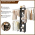 Closet System Starter Kit with Tower and 3 Hang Rods