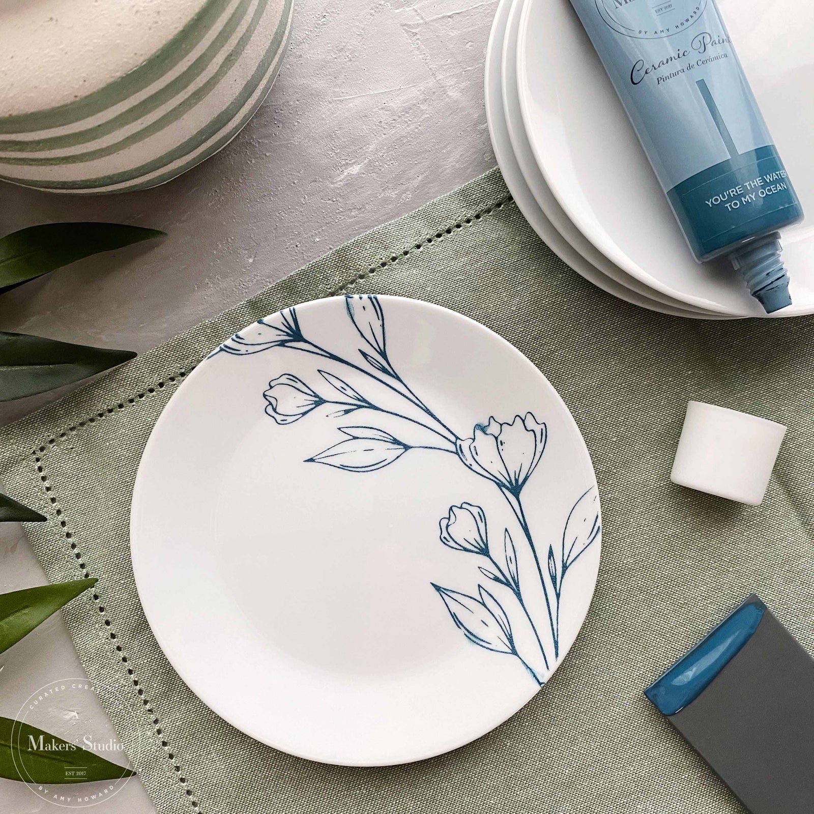 Clothed with Dignity Wreath - Mesh Stencil 12x12