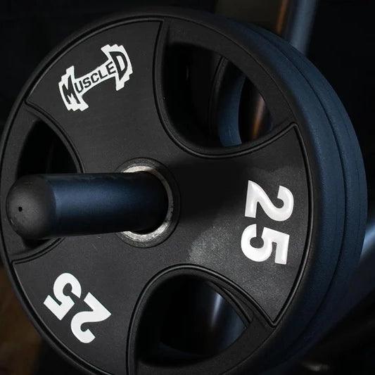 Pro Urethane Coated Olympic Plates - Per Pair / Set - Muscle D Fitness - Olympic Weight Pair